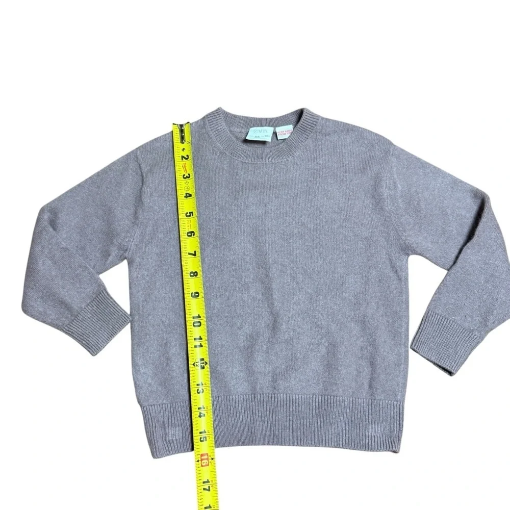 Zara| Kids Pink/Mauve Cashmere Knit Pullover and leggings set- Size 3-4 years